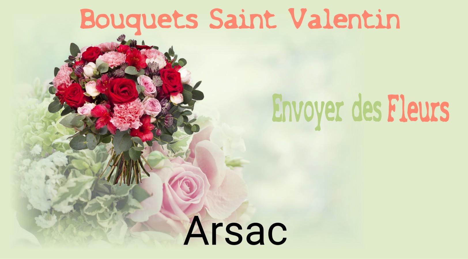 Roses de Saint-Valentin livrées à Arsac